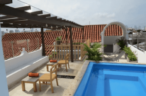 party houses in cartagena