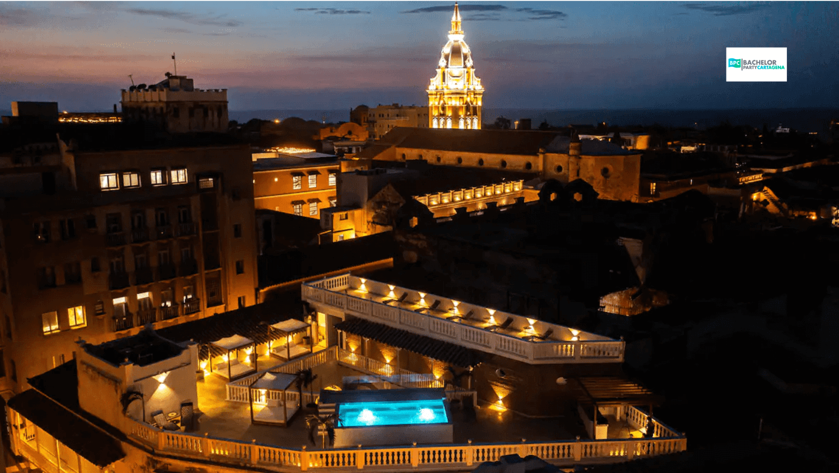 party houses in cartagena