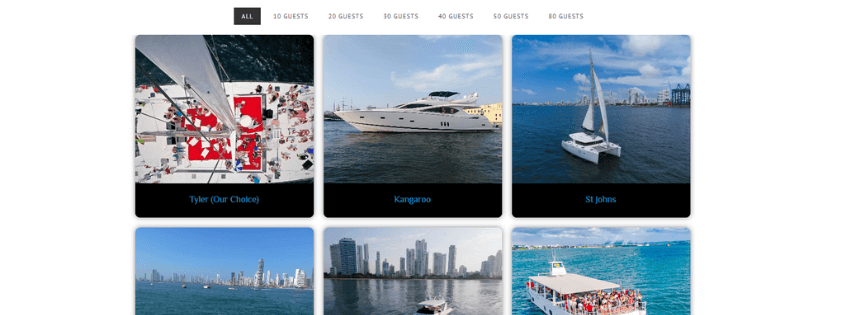 rent a yacht in cartagena