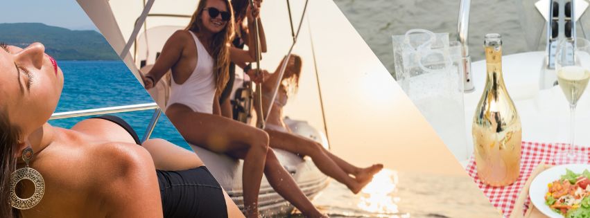 private yacht party