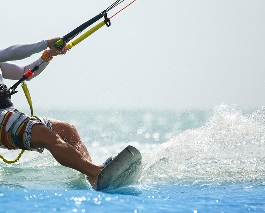 Kitesurfing